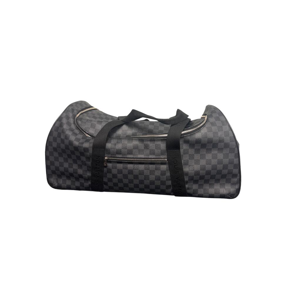 Louis Vuitton Damier Graphite Neo Eole 55 Rolling Duffle Bag comes with Dust Bag